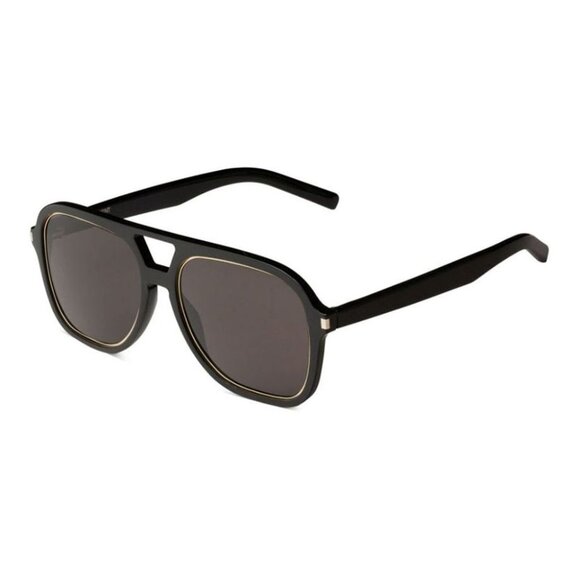 NEW SL602 RIM 001 SAINT LAURENT SUNGLASSES BLACK WOMEN EYEWEAR SL 602 RIM 001 - Picture 1 of 4